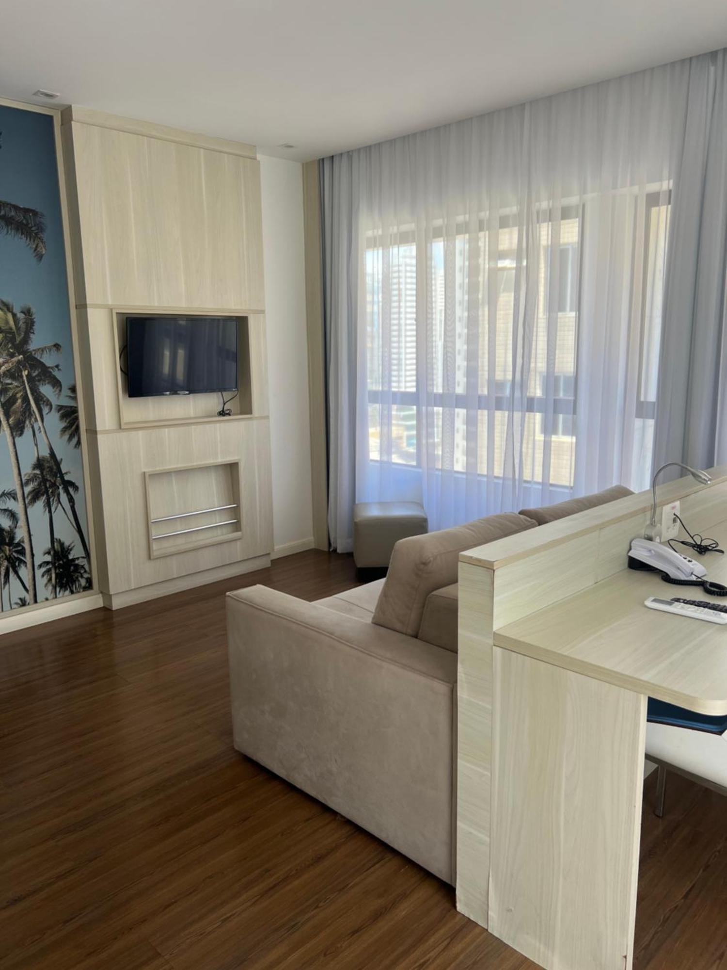 Апартаменты Flat Exclusivo Vista Mar Ресифи Экстерьер фото