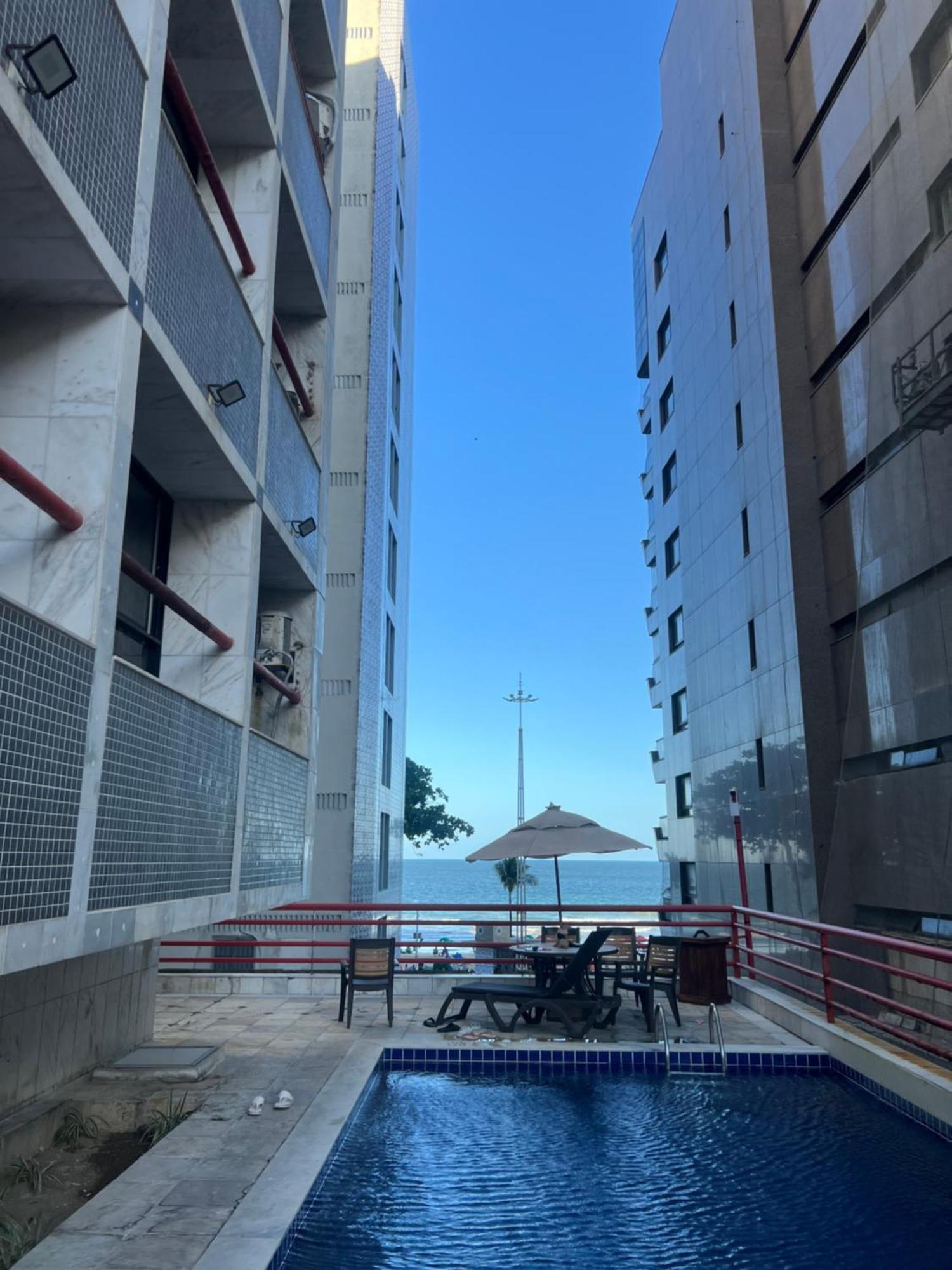 Апартаменты Flat Exclusivo Vista Mar Ресифи Экстерьер фото